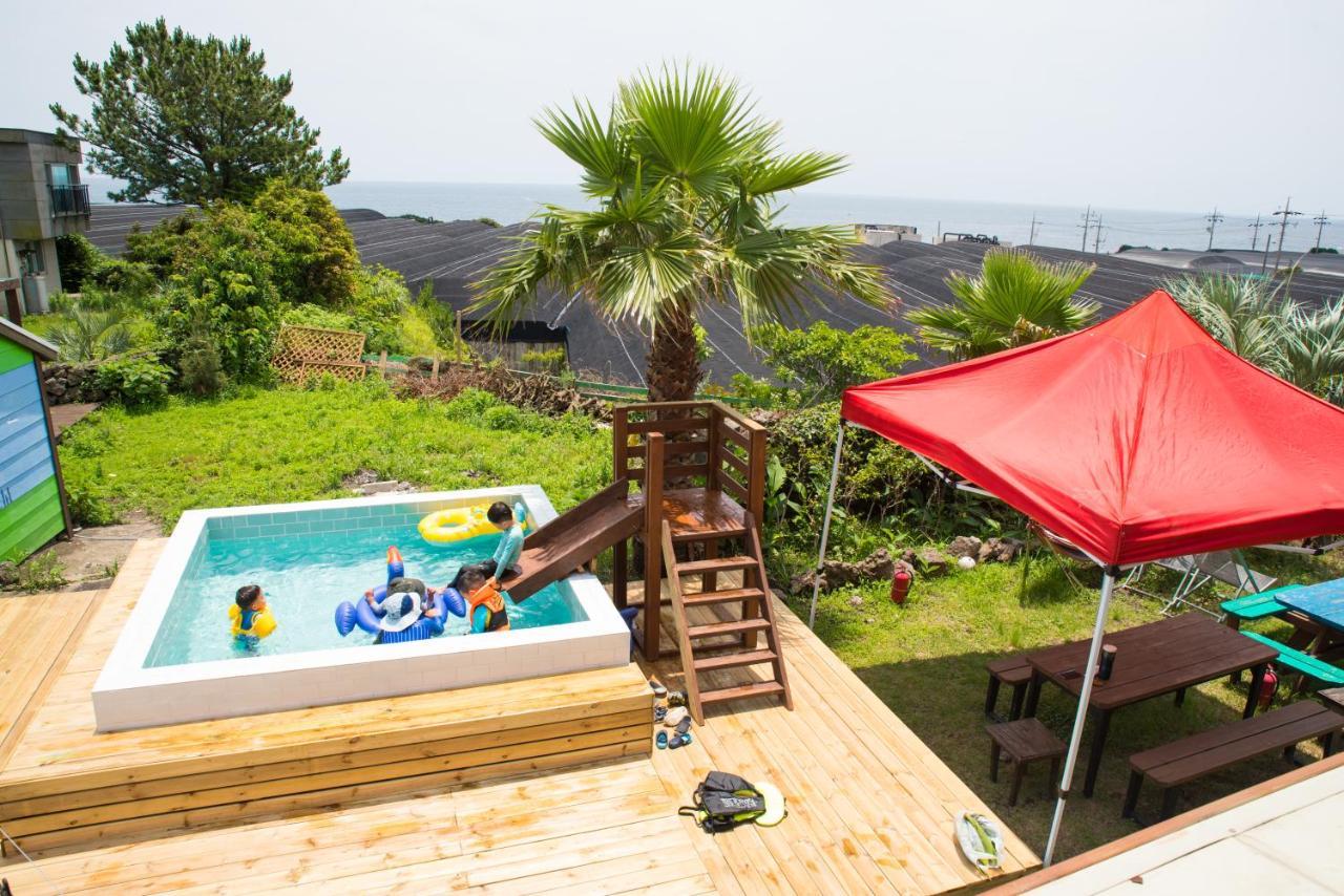 Jeju Sunflower Pension Seogwipo Dış mekan fotoğraf